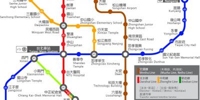 Thsr Taipei station mapu