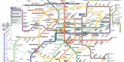 Metro Taipei mapu